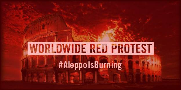 Aleppo is Burning: manifestazioni in tutto il mondo